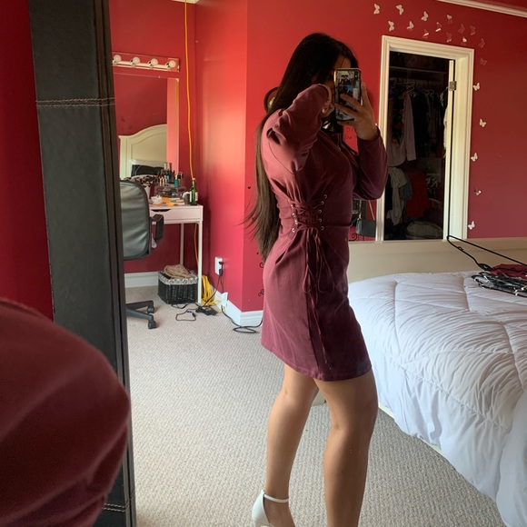 *SOLD* 🦋2/$50🦋 Burgundy Urban OutfittersDress - Picture 2 of 4